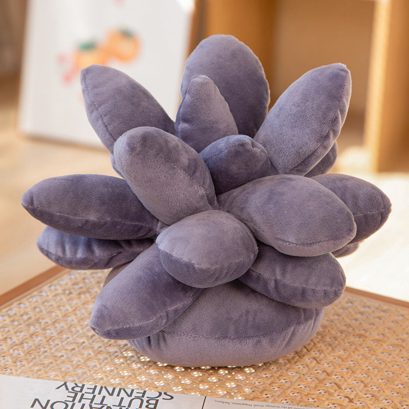 Cozy Succulent Plush Pillow