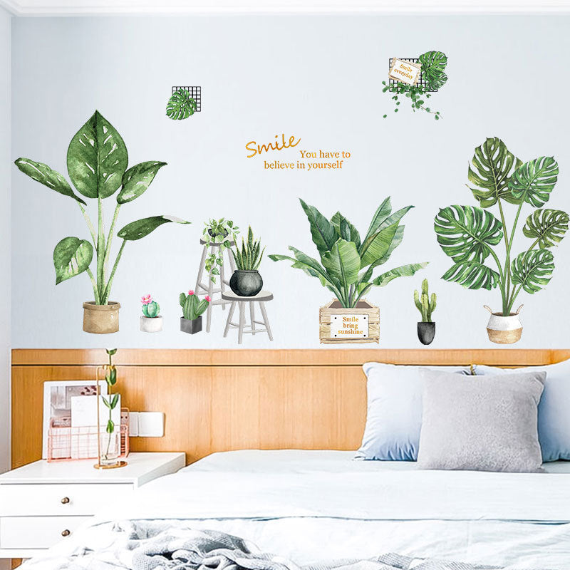 Peel & Plant – Botanical Self-Adhesive Wall Decor