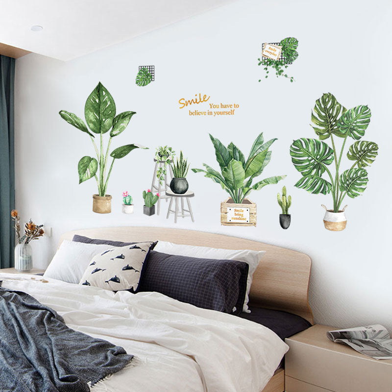 Peel & Plant – Botanical Self-Adhesive Wall Decor