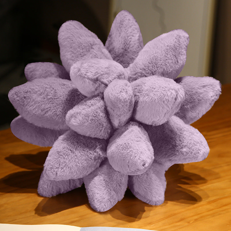Cozy Succulent Plush Pillow