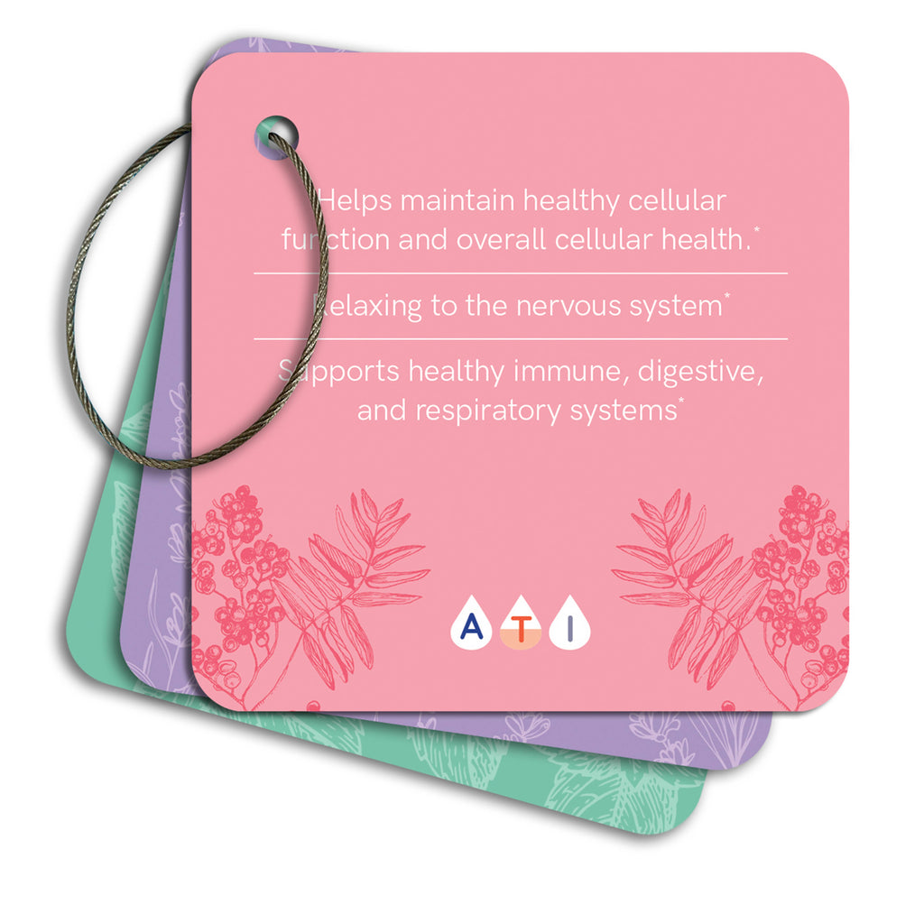 Essential Oil Wellness Cards (61 Cards with Ring Hold)
