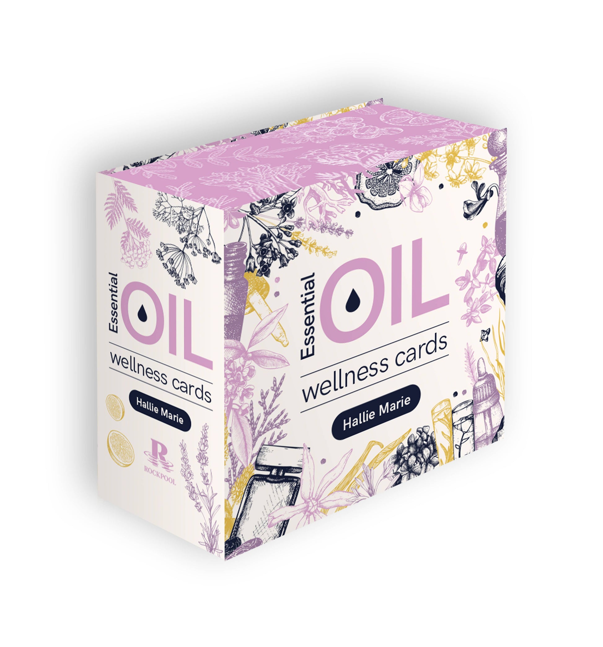 Essential Oil Wellness Cards (61 Cards with Ring Hold)