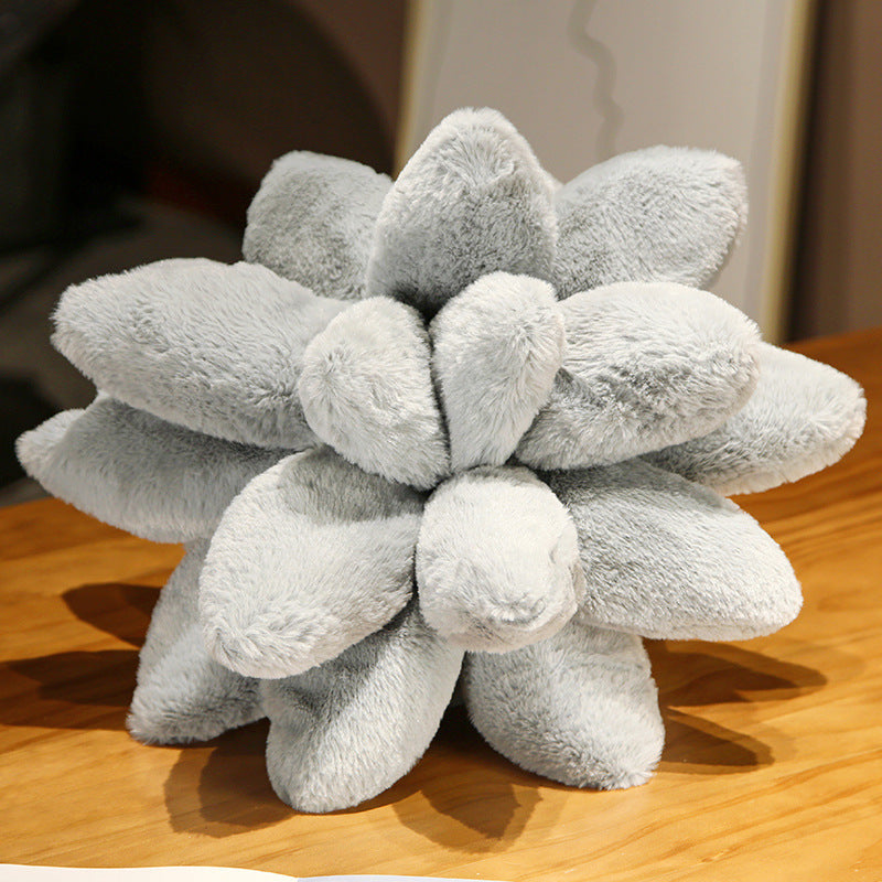 Cozy Succulent Plush Pillow