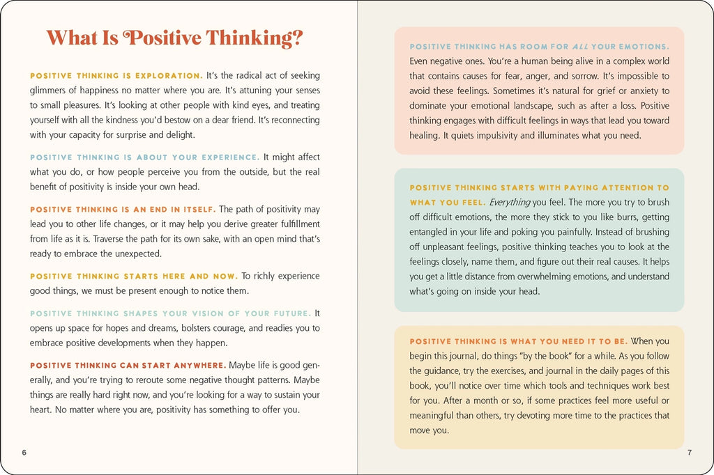 Positive Thinking Journal