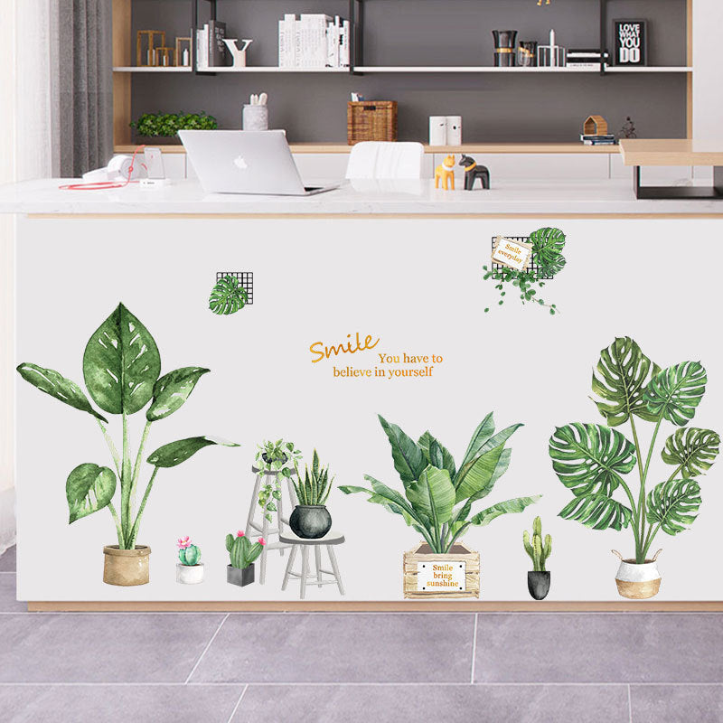Peel & Plant – Botanical Self-Adhesive Wall Decor