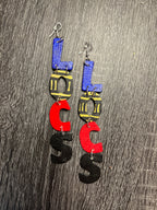 Handmade CUSTOM Word Earrings