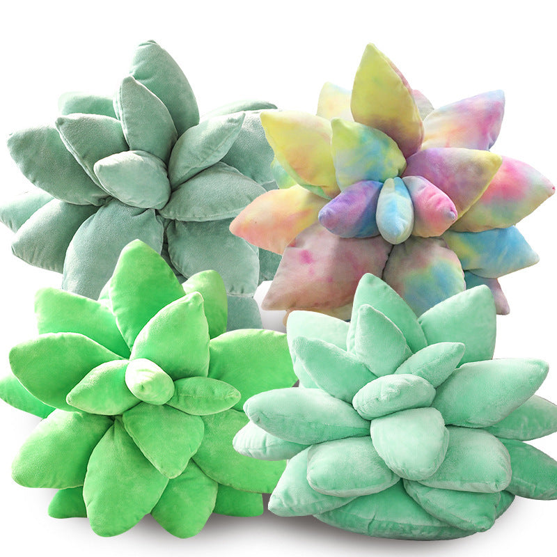 Cozy Succulent Plush Pillow