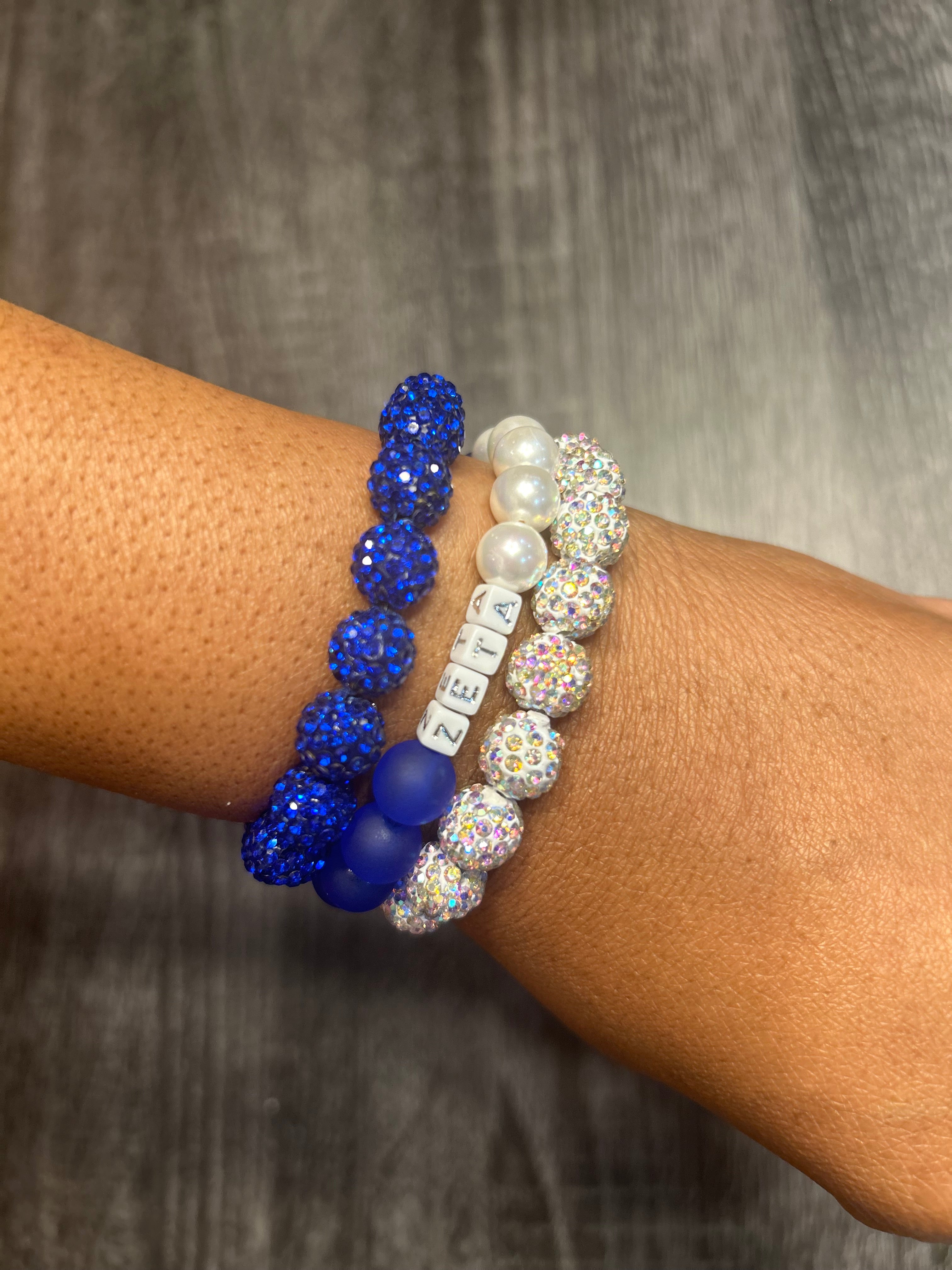 Handmade CUSTOM Greek Bracelet Set