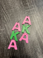 Handmade CUSTOM Word Earrings