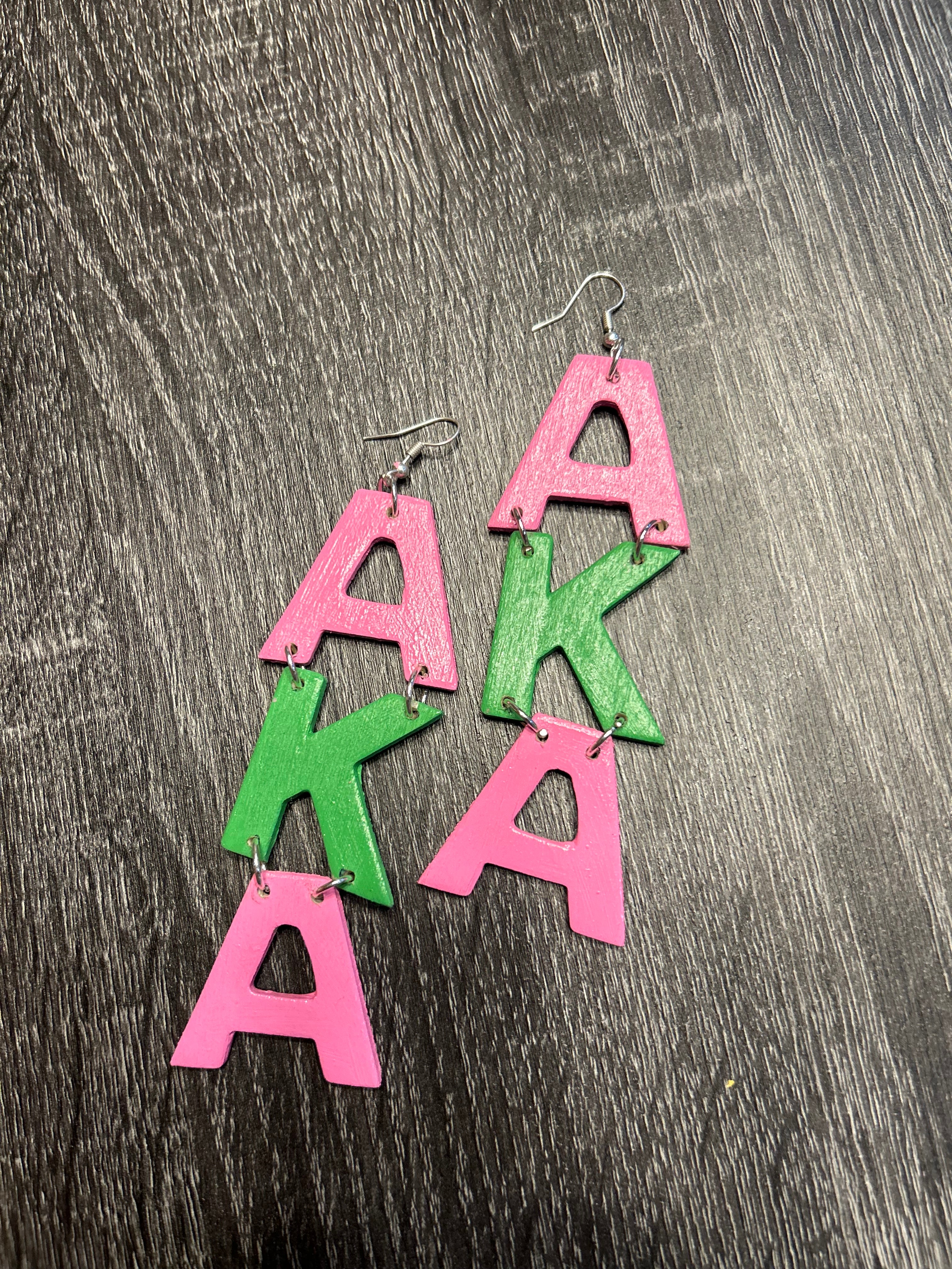 Handmade CUSTOM Word Earrings