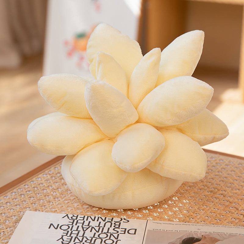 Cozy Succulent Plush Pillow