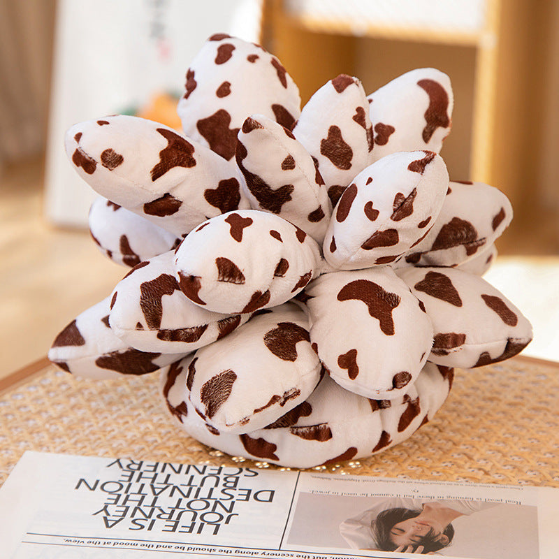 Cozy Succulent Plush Pillow