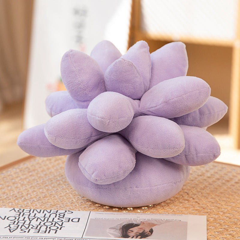 Cozy Succulent Plush Pillow