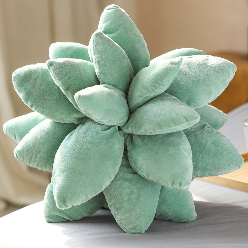 Cozy Succulent Plush Pillow