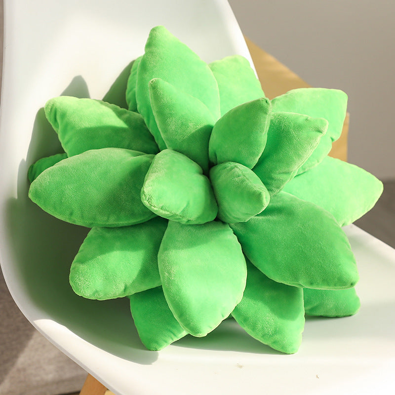 Cozy Succulent Plush Pillow