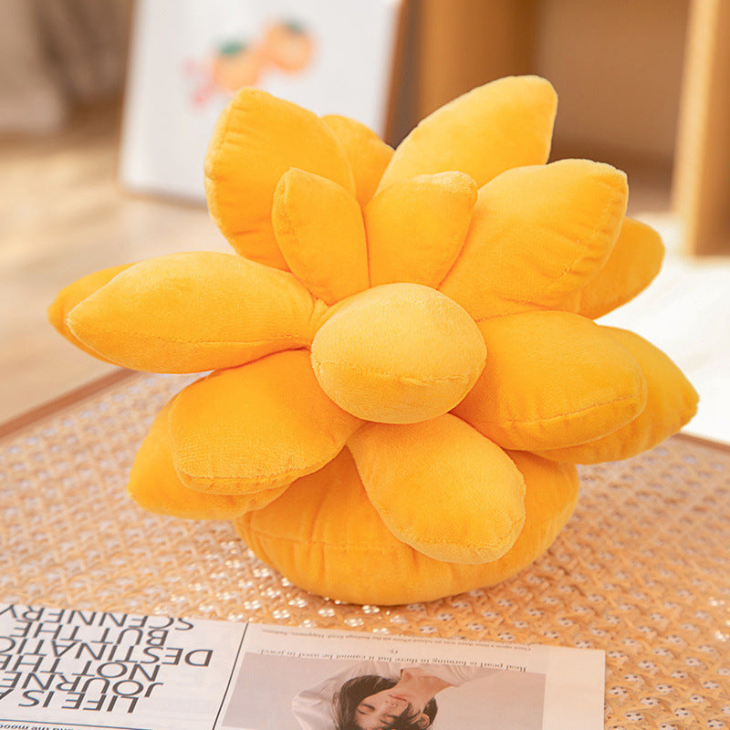 Cozy Succulent Plush Pillow