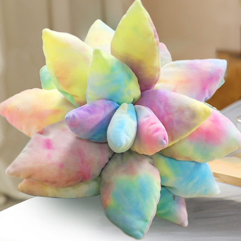Cozy Succulent Plush Pillow