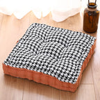 Houndstooth Floor Cushion