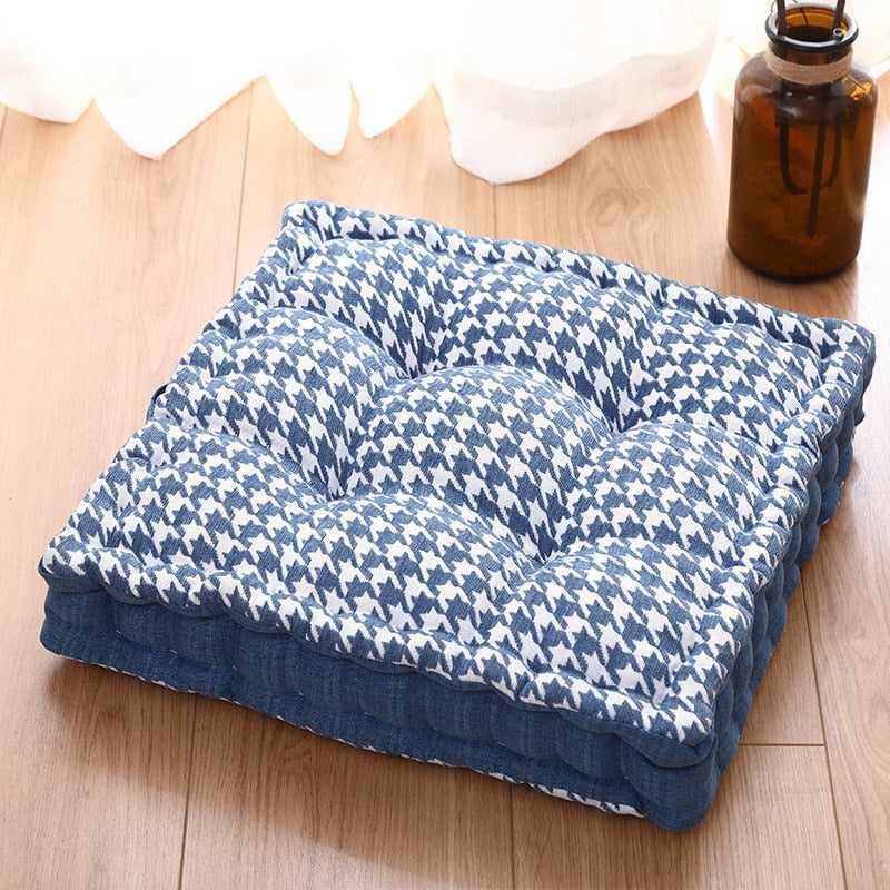 Houndstooth Floor Cushion