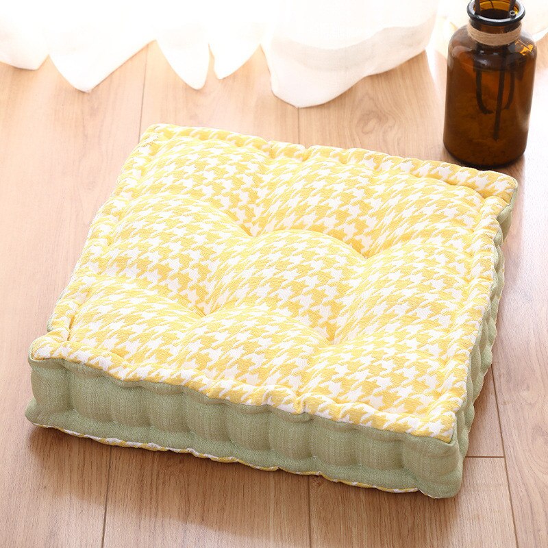 Houndstooth Floor Cushion