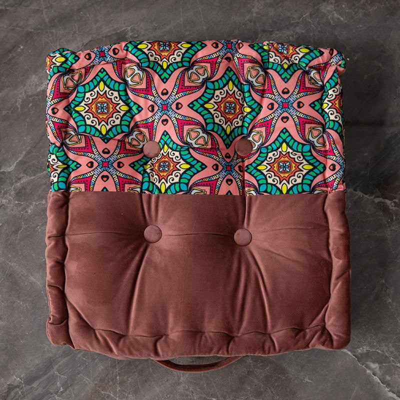 Printed Square Floor Pillow