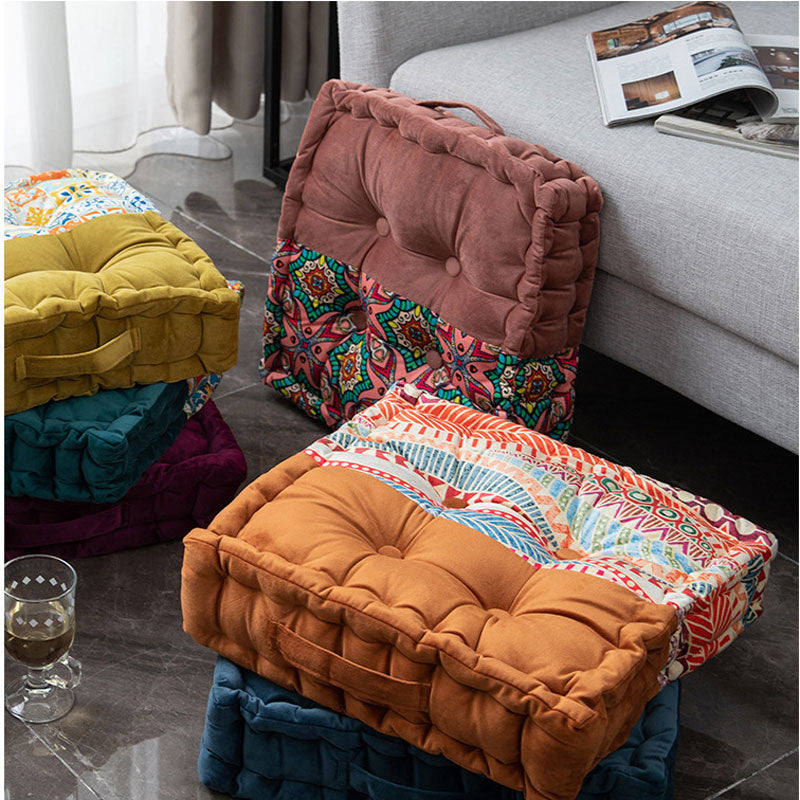 Printed Square Floor Pillow